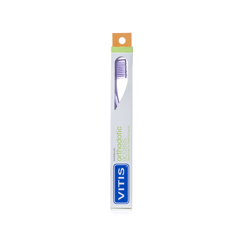 VITIS® orthodontic access toothbrush